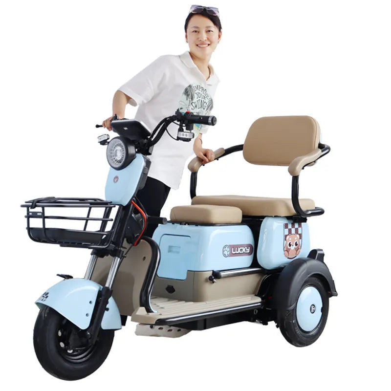 LAST DAY FOR CLEARANCE3 Wheel Two-Seater Electric Mobility Scooter