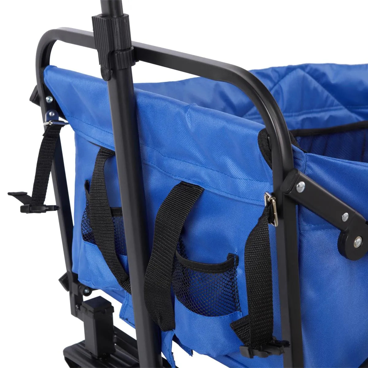 WonderFold S3 Push & Pull Folding Wagon with Cooler and Cupholder500-lb Weight Capacity