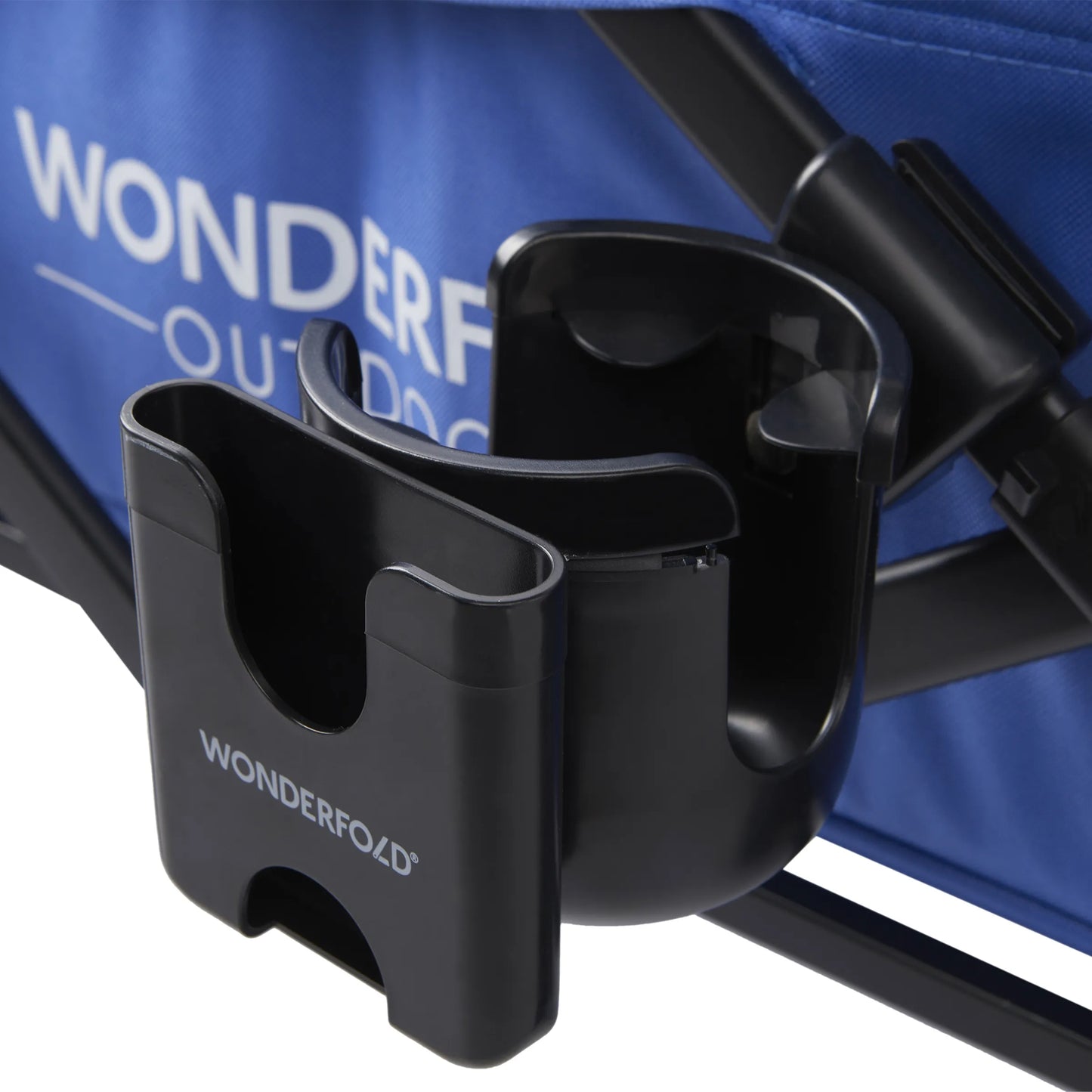 WonderFold S3 Push & Pull Folding Wagon with Cooler and Cupholder500-lb Weight Capacity