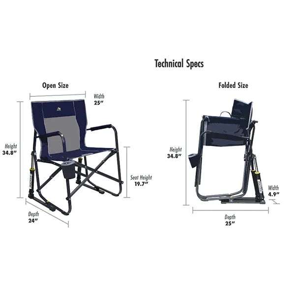 QVC-GCI OutdoorClearance sale , Best rocking chair, 450-lb Weight Capacity